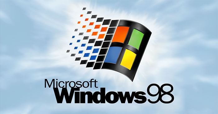 Windows 98 có trong phần mềm Emupedia